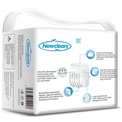 PPbabyClear Disposable Adult Diaper Pull Up Pants(NCPD-03)