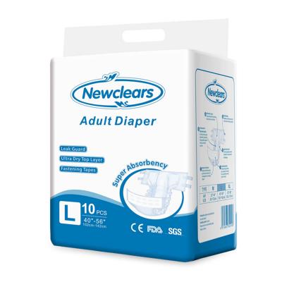 PPbabyClear NCAD-01 Disposable PE Nursing Adult Diaper Diapers