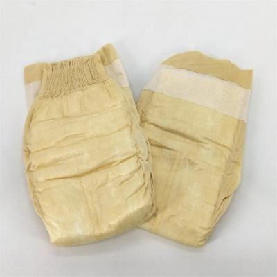 Biodegradable original color small size bamboo baby diapers