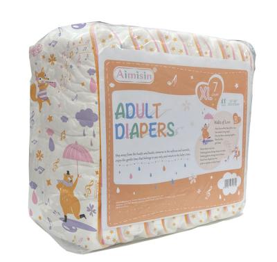 Oem Cartoon Ultra Thick Abdl Adult Diaper